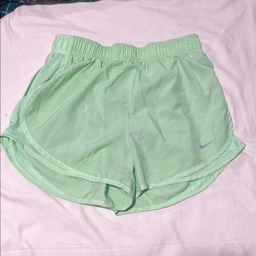 Nike Women's Green Running Shorts